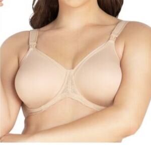 Parfait Leila tan nude lace soft cup breastfeeding nursing bra 38DD